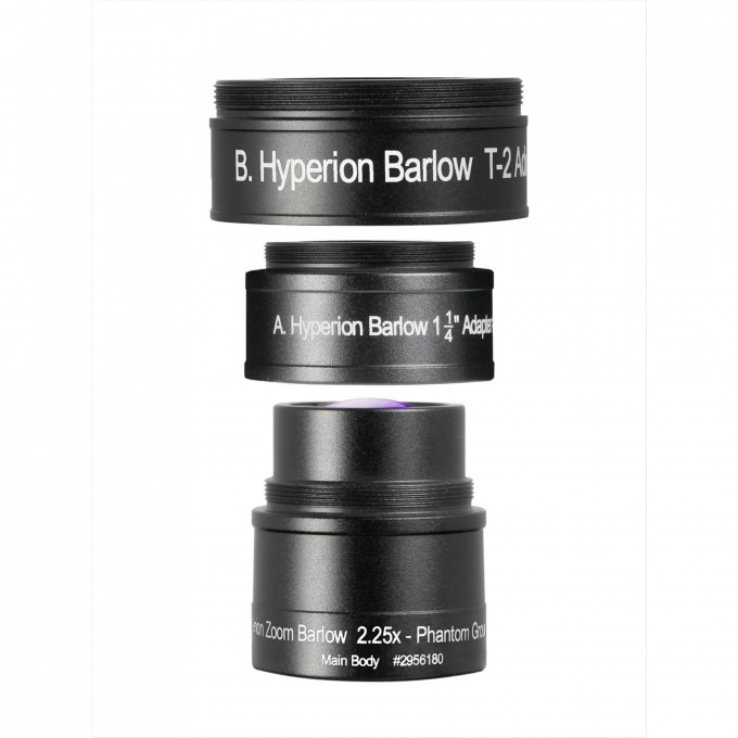 Линза Барлоу BAADER HYPERION ZOOM 2,25х 2956180 Линза Барлоу BAADER HYPERION ZOOM 2,25х 2956180