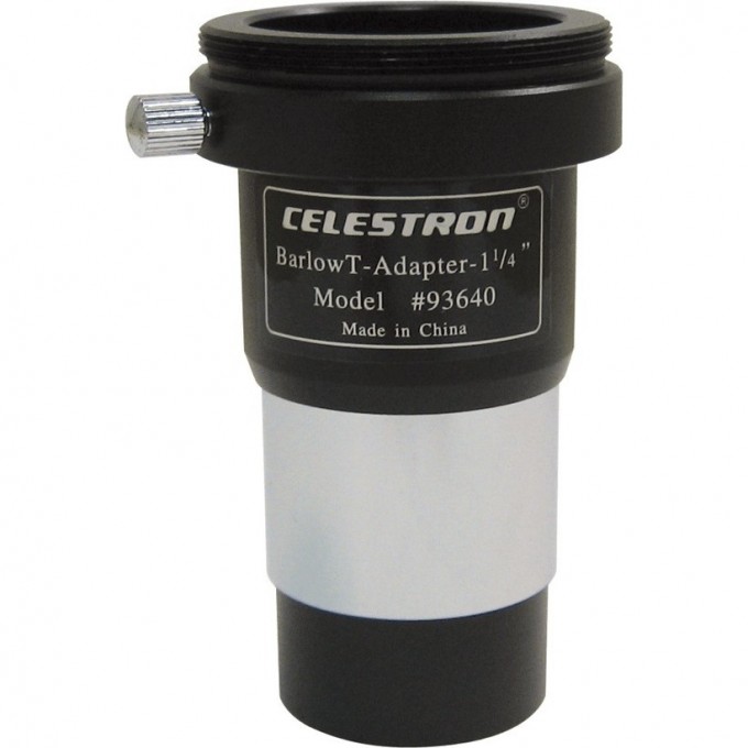Линза Барлоу CELESTRON 2х с Т-адаптером, 1,25" 93640 Линза Барлоу CELESTRON 2х с Т-адаптером, 1,25" 93640