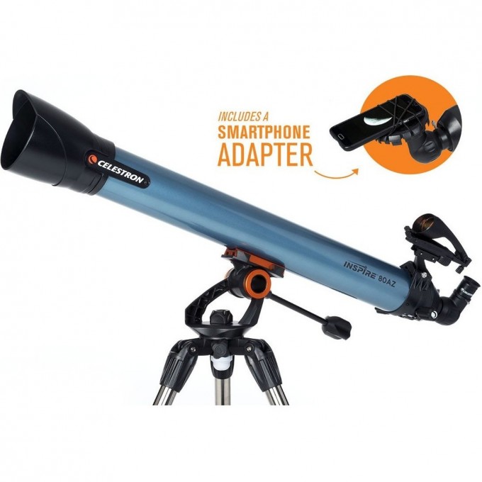 Телескоп CELESTRON INSPIRE 80 AZ 22402 Телескоп CELESTRON INSPIRE 80 AZ 22402
